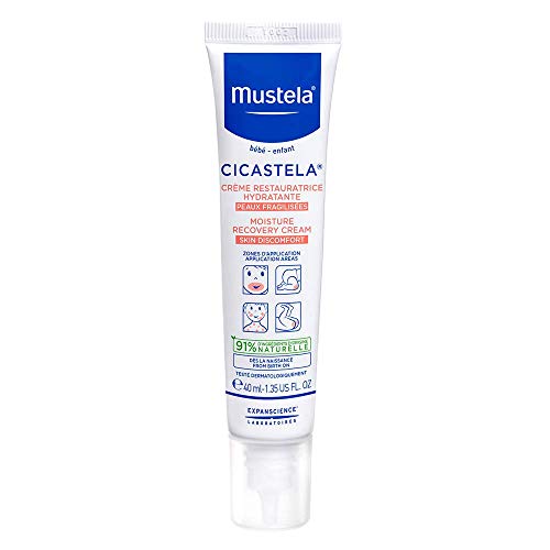 Mustela Cicastela Cream - Soothing Baby Eczema Relief with Natural Ingredients - 1.35 fl. oz