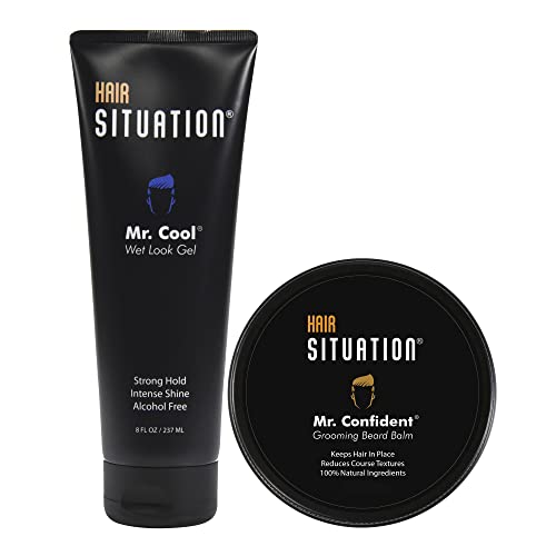 Hair Situation Mr. Confident Beard Balm - Softens, Strengthens, Natural Ingredients - 2oz