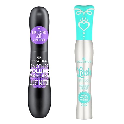 essence Mascara & Lash Primer Bundle - Nourishing Volume, Cruelty-Free - 2 Products