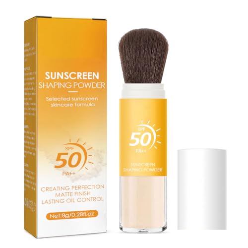 Mineral Sunscreen Setting Powder - Lightweight Oil Control, Natural Matte Finish - 0.7oz