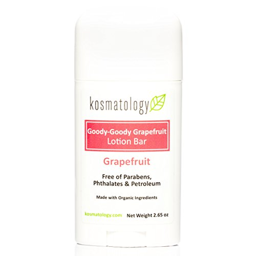 kosmatology Goody-Goody Grapefruit Organic Lotion Bar - Nourishing, Vegan, Portable - 2.65oz