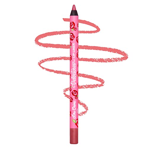 Lime Crime Velvetines Lip Liner - Long-Lasting Matte, Waterproof, Vegan - Cake (Toasty Pink)