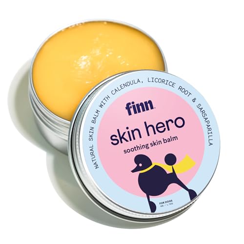 Finn Skin Hero Dog Balm - Soothes Hot Spots & Irritation, Natural Ingredients - 1.75 oz