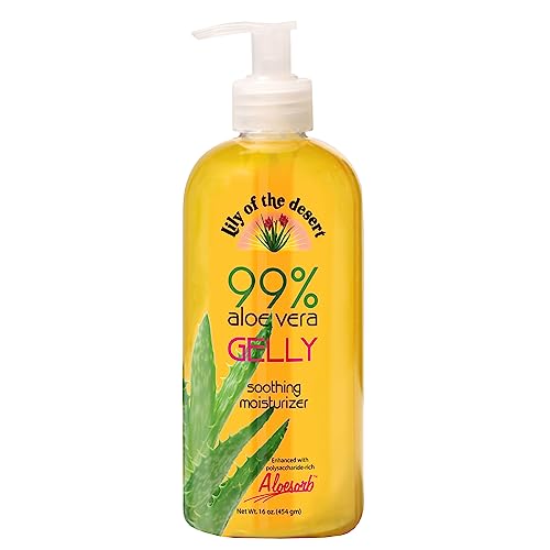 Lily Of The Desert Aloe Vera Gel - Skin & Hair Moisturizer, Antioxidant Rich - 16 Fl Oz