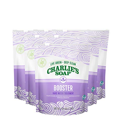 Charlie's Soap Laundry Booster - Softens Hard Water & Fights Stains, Non-Toxic, 2.64lb Bag