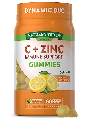 Nature's Truth Vitamin C Gummies - Immune Support, Vegan & Non-GMO - 60 Count