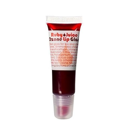 LIVING LIBATIONS Lip Gloss - Nourishing Ozonated Formula, Vanilla Chamomile - 0.34 fl oz