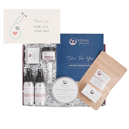 Personalized Self-Care Gift Set for Women - Relaxation Kit with Vanilla-Orange Scent