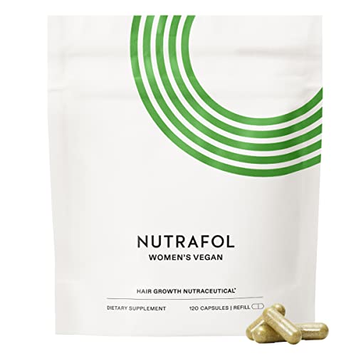 Nutrafol Women's Hair Growth Supplement - Clinically Tested, Vegan, Plant-Based - 1 Month Supply