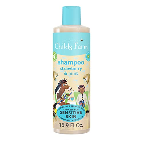 Childs Farm Kids Shampoo & Body Wash - Nourishing for Sensitive Skin, Strawberry Mint - 16.9 fl oz