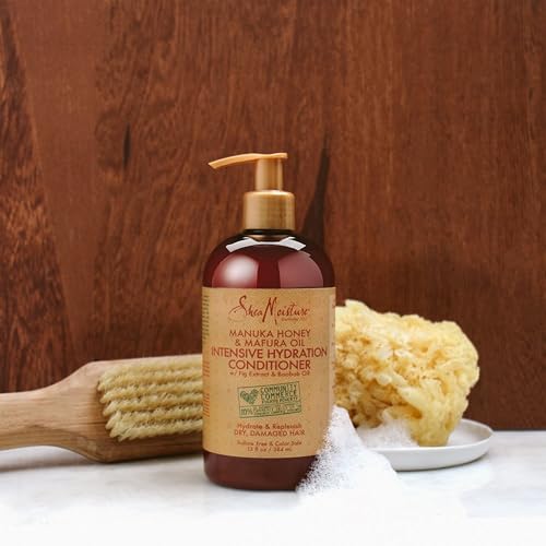 SheaMoisture Conditioner - Intense Hydration, Nourishing Manuka Honey & Mafura Oil - 13oz