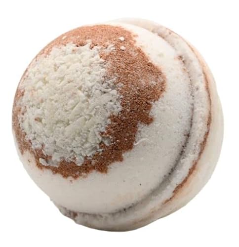 Marbela Cosmetics Coconut Bath Bomb - Moisturizing, Vegan & Cruelty-Free - 5 oz