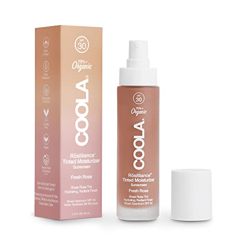 COOLA Organic Rosilliance BB Cream - SPF 30, Rose Extract, Water Resistant - 1.5 Fl Oz