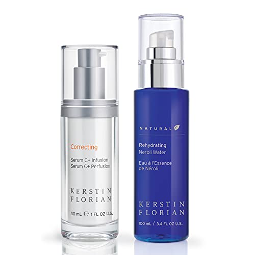 Kerstin Florian Face Serum & Neroli Mist - Firming, Brightening, Probiotic-Powered - 2-Piece Set