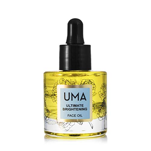 UMA Organic Brightening Face Oil - Hydrates & Revives Dry Skin with Sandalwood & Rose - 1 fl oz