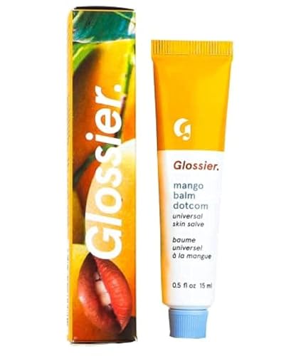 Glossier Lip Balm - Hydrating Formula, Cruelty-Free, Glossy Finish - Mango, 0.5 fl oz