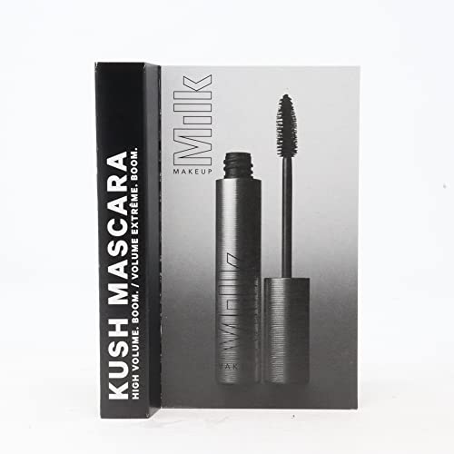 Milk Makeup Kush High Volume Mascara - Fuller Lashes, Hemp Oil Conditioning - 3ml Blackest Black