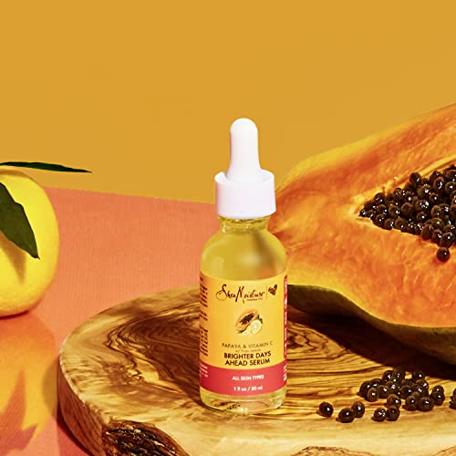 SheaMoisture Face Serum - Hydrating Papaya & Vitamin C for Brighter, Even Skin Tone - 1 oz