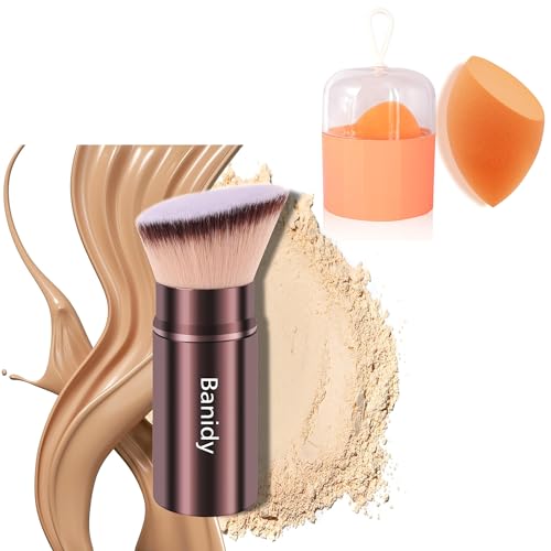 Banidy Makeup Brush & Blender Set - Travel-Friendly, Cruelty-Free, Precision Application