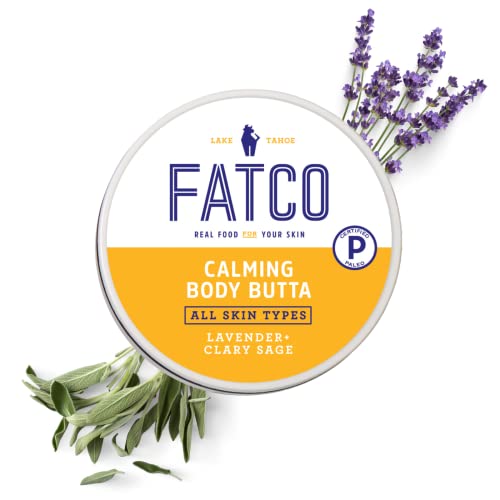 FATCO Calming Body Butta - Nourishing Moisturizer with Organic Tallow & Magnesium Oil - 4oz