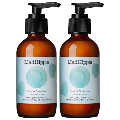 Mad Hippie Face Cleanser - Hydrating & Gentle with Jojoba Oil, Vegan - 4 Fl Oz (Pack of 2)