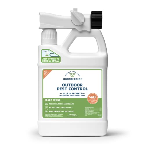 Wondercide Pest Control Spray - Natural Insect Repellent for Kids & Pets - 32 oz