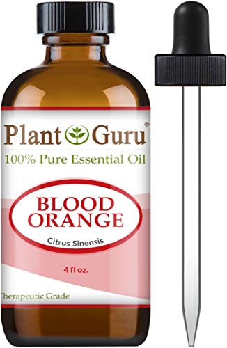 Pure Blood Orange Essential Oil - Calming Aroma, Natural Cleaner, 100% Pure - 4oz