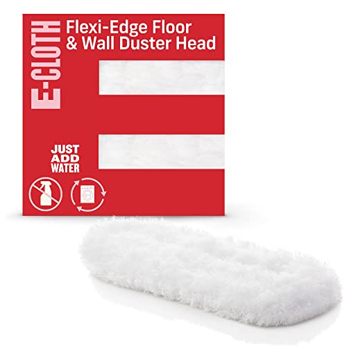 E-Cloth Flexi-Edge Duster Head - Traps Dust & Hair, Reusable, 100 Wash Guarantee - 1 Pack