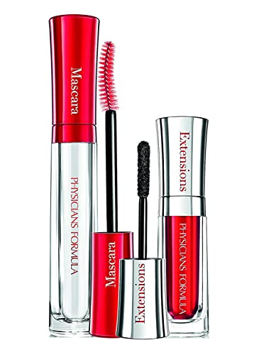 Physicians Formula Mascara Kit - Transform Lashes, Hypoallergenic & Dermatologist Approved - 0.34oz