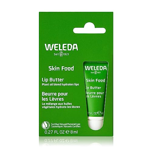 Weleda Skin Food Lip Balm - Intensive Moisturization with Sunflower, Chamomile & Calendula - 0.27oz