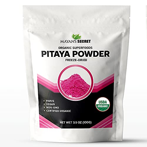 Mayan’s Secret Pink Pitaya Powder - Vitamin C Rich, Natural Energy Booster - 3.5oz