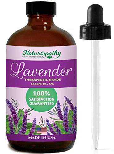 Naturopathy Lavender Essential Oil - 100% Natural, Therapeutic Grade, 4 fl. oz