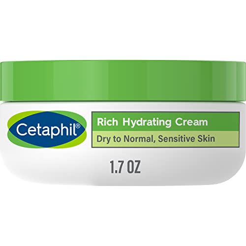 Cetaphil Moisturizer - 24-Hour Hydration, Hyaluronic Acid, Non-Greasy Formula - 1.7 oz