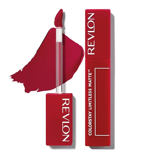 REVLON ColorStay Limitless Matte Liquid Lipstick - Vegan, Longwear, Waterproof - 0.17 fl oz