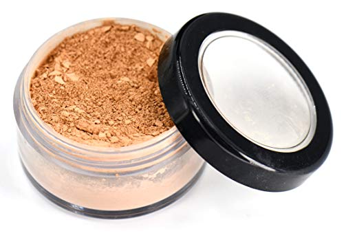 Pure Ziva Mineral Loose Powder SPF 15 - Natural Glow, Non-Comedogenic, Lightweight - 0.35oz