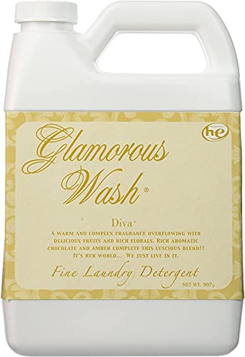 Tyler Glam Wash Laundry Detergent - Hypoallergenic, Biodegradable, Softens Fabrics - 32 FL Oz