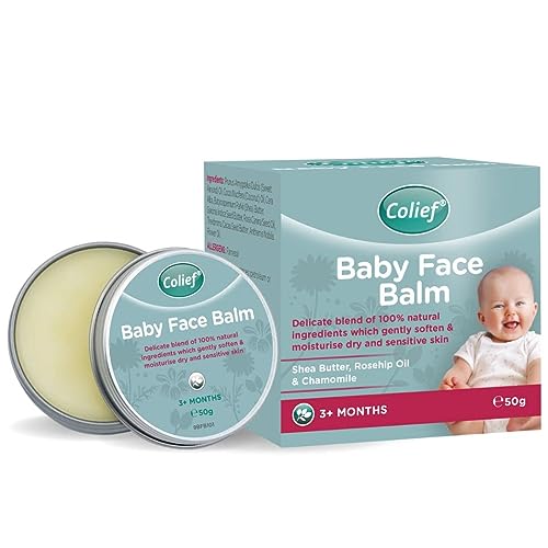 Colief Baby Moisturizing Cream - Nourishes & Protects Sensitive Skin, 100% Natural - 1.76oz