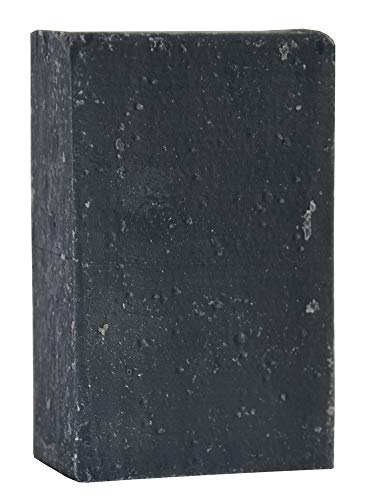 LIVING LIBATIONS Organic Charcoal Soap Bar - Purifying, Vegan Clean Beauty - 4.2 oz