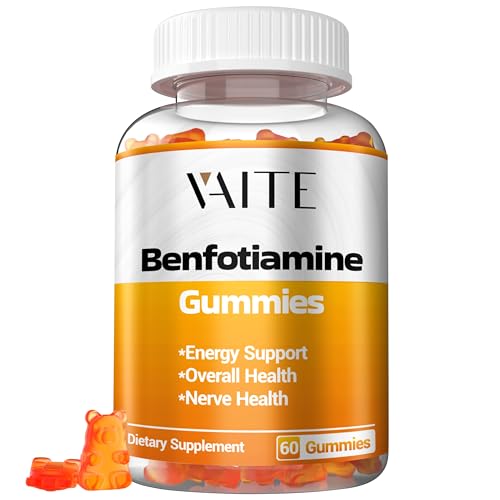 Benfotiamine Gummies - Boost Energy & Metabolism, Vegan, Non-GMO, Gluten-Free - 320mg