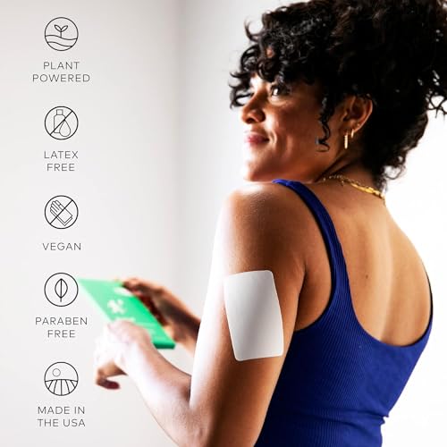 The Good Patch Muscle Pain Relief Patches - Plant-Powered Relief with Menthol & Lavender - 8 Patches