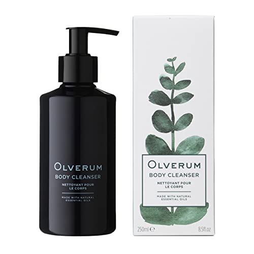 OLVERUM Body Cleanser - 90% Natural Ingredients, Vegan & Cruelty-Free - 8.5 fl oz