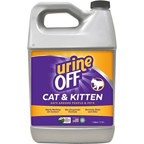 Urine OFF Carpet Cleaner - Eliminates Stains & Odors, Non-Toxic, Fresh Scent - 3.78L