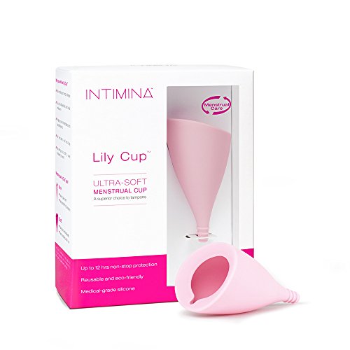 Intimina Lily Cup Size A - Ultra-Soft Reusable Menstrual Cup, Medical-Grade Silicone - 12hr