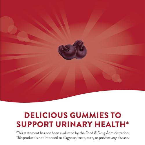 Nature's Way CranRx Cranberry Gummies - Urinary Health Support with D-Mannose & Vitamin C - 60ct