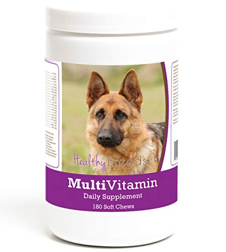 Healthy Breeds Dog Supplement - Daily Multivitamins for Optimal Health, 180 Soft Chews