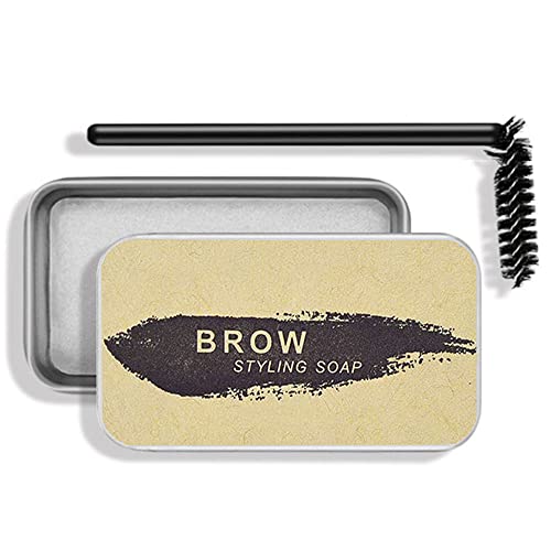 4D Brows Eyebrow Soap Kit - Adds Volume & Texture, Cruelty-Free, 0.7oz