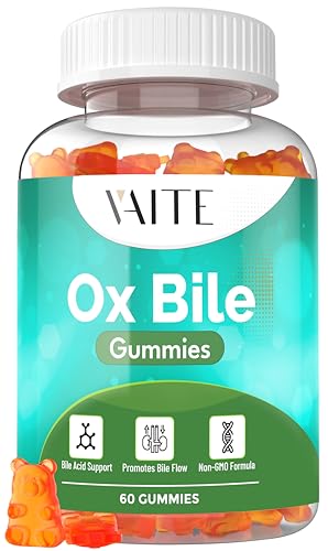 VAITE Digestive Enzyme Gummies - Supports Gallbladder & Nutrient Absorption - Vegan, 60 Chews