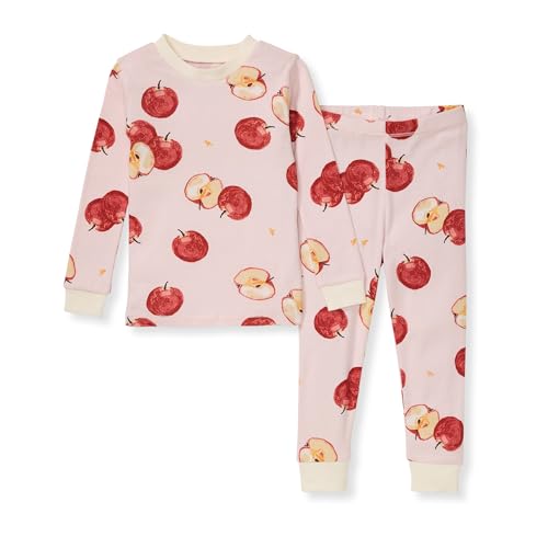 Burt's Bees Baby Boys' Pajamas - 100% Organic Cotton, Snuggly Soft, True-to-Size - Haunted Castle