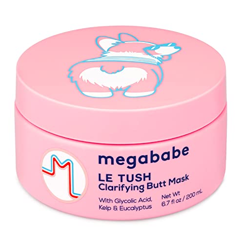 Megababe Butt & Body Acne Mask - Clarifying, Hydrating, Exfoliating - 6.7 fl oz