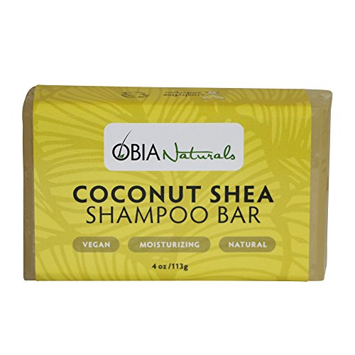 OBIA Naturals Solid Shampoo Bar - Vegan, Naturally Derived, Travel-Friendly - 4 oz